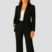 Valentina Moreau | Tailored Navy Pantsuit Set For Women