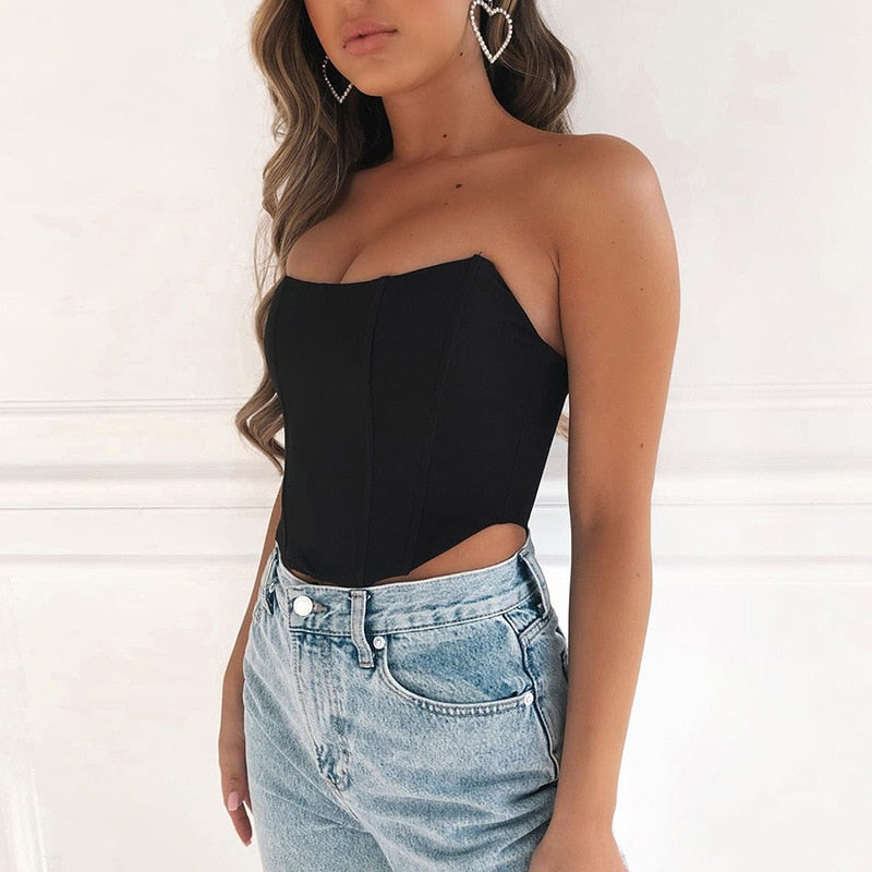 Valentina Rossi | Strapless Corset Bodysuit For Women