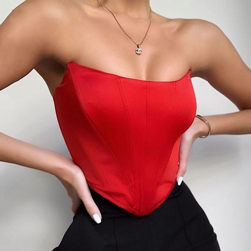 Valentina Rossi | Strapless Corset Bodysuit For Women