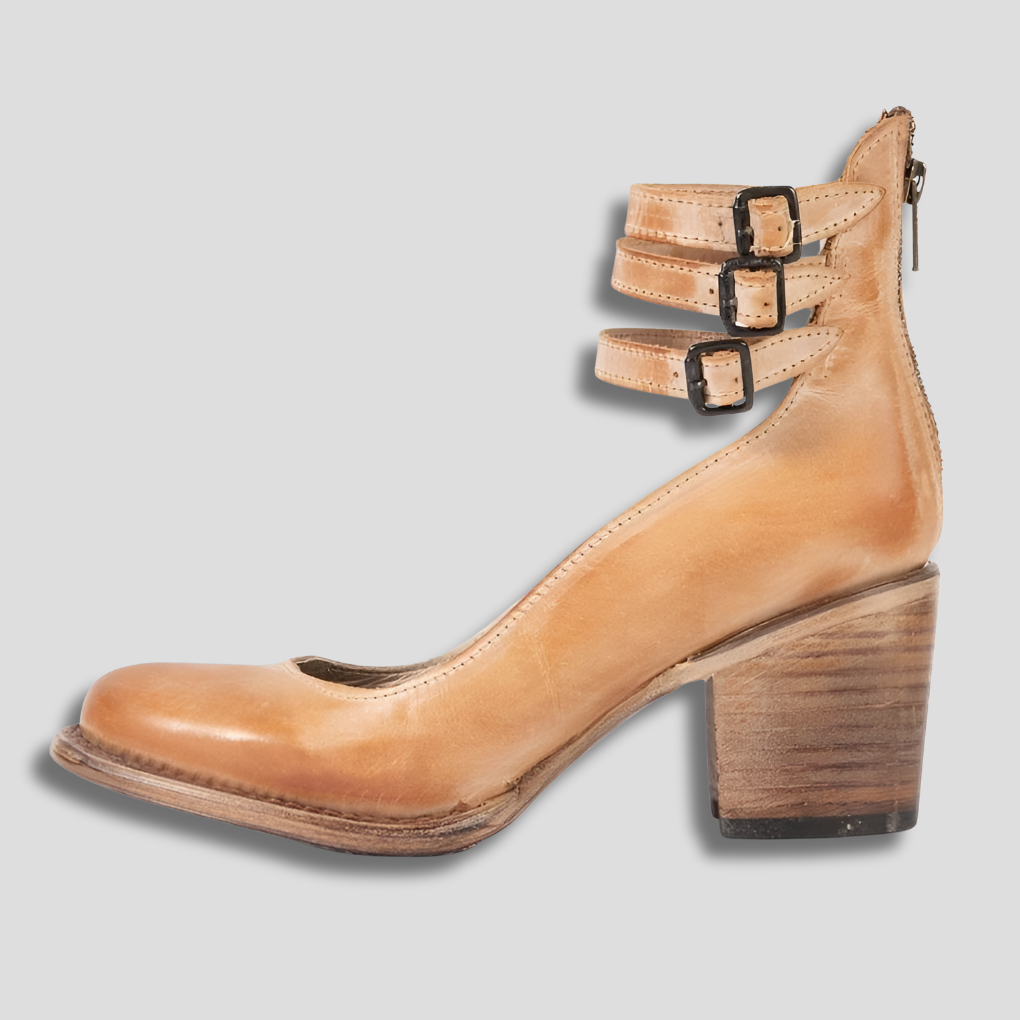 Arabella Kensington | Vintage Strap Heels For Women