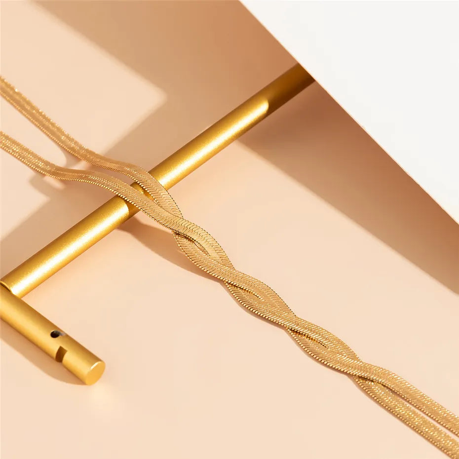 Vivienne Laurent | Gold Tassel Necklace For Women