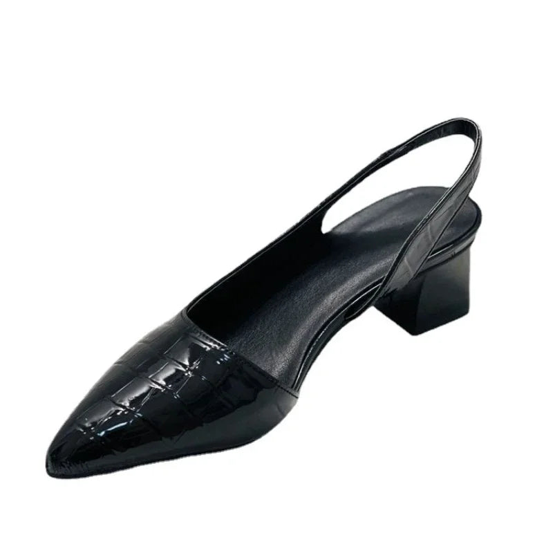 Stephanie Meeks | Croc Slingback Pumps For Women