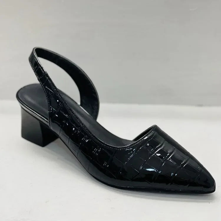 Stephanie Meeks | Croc Slingback Pumps For Women