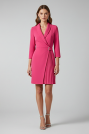 Sophia Laurent | Pink Blazer Dress For Women