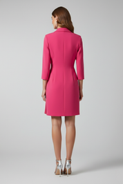 Sophia Laurent | Pink Blazer Dress For Women