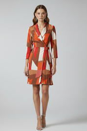 Sophia Laurent | Pink Blazer Dress For Women