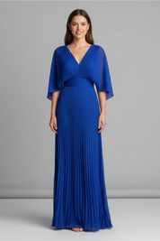 Sophia Bellini | Pleated Maxi Dress For Women