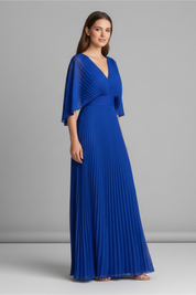 Sophia Bellini | Pleated Maxi Dress For Women