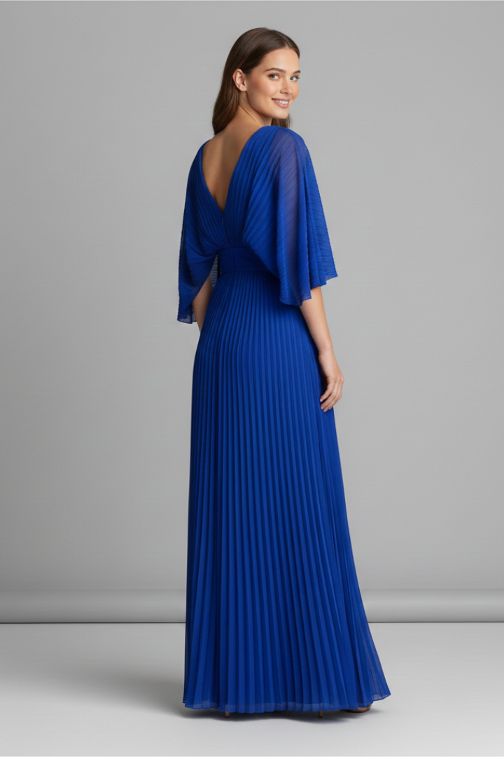 Sophia Bellini | Pleated Maxi Dress For Women