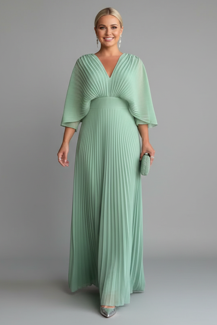 Sophia Bellini | Pleated Maxi Dress For Women