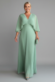 Sophia Bellini | Pleated Maxi Dress For Women