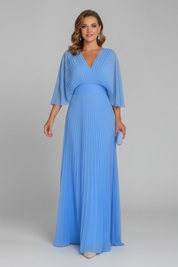 Sophia Bellini | Pleated Maxi Dress For Women