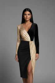 Alessandra Dupont | Sequin Cocktail Dress For Women