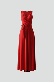 Isabella Laurent | Red Maxi Dress For Women