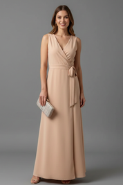 Isabella Laurent | Red Maxi Dress For Women