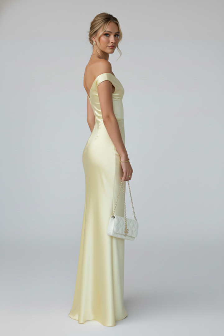 Arabella Monroe | Elegant Off-Shoulder Maxi Dress For Women