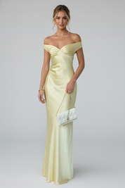 Arabella Monroe | Elegant Off-Shoulder Maxi Dress For Women