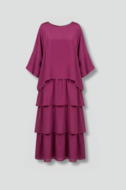 Genevieve Hartwell | Tiered Chiffon Maxi Dress For Women