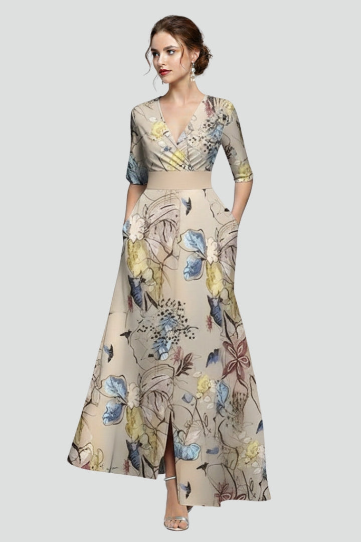 Isabelle Monroe | Floral Maxi Dress For Women