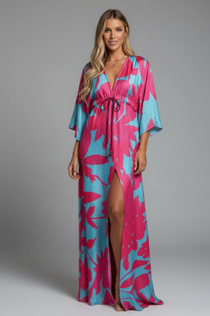 Valentina Moreau | Bohemian Resort Maxi Dress For Women