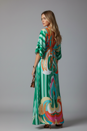 Valentina Moreau | Bohemian Resort Maxi Dress For Women
