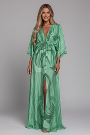 Valentina Moreau | Bohemian Resort Maxi Dress For Women