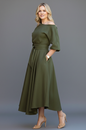Rosalie Beaumont | Elegant Midi Dress For Women