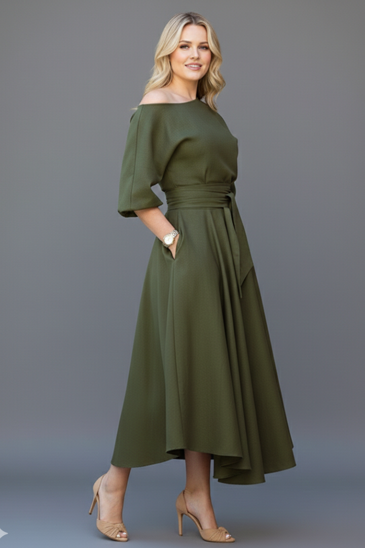 Rosalie Beaumont | Elegant Midi Dress For Women