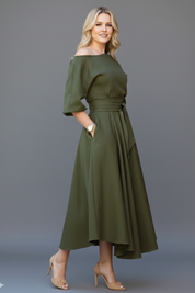 Rosalie Beaumont | Elegant Midi Dress For Women