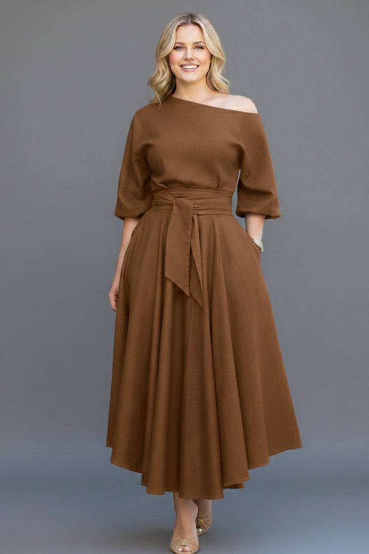Rosalie Beaumont | Elegant Midi Dress For Women
