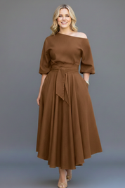 Rosalie Beaumont | Elegant Midi Dress For Women