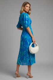 Elodie Sinclair | Floral Midi Dress For Women