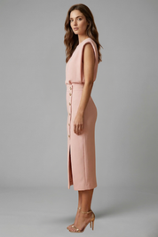 Elena Moretti | Elegant Midi Dress For Women