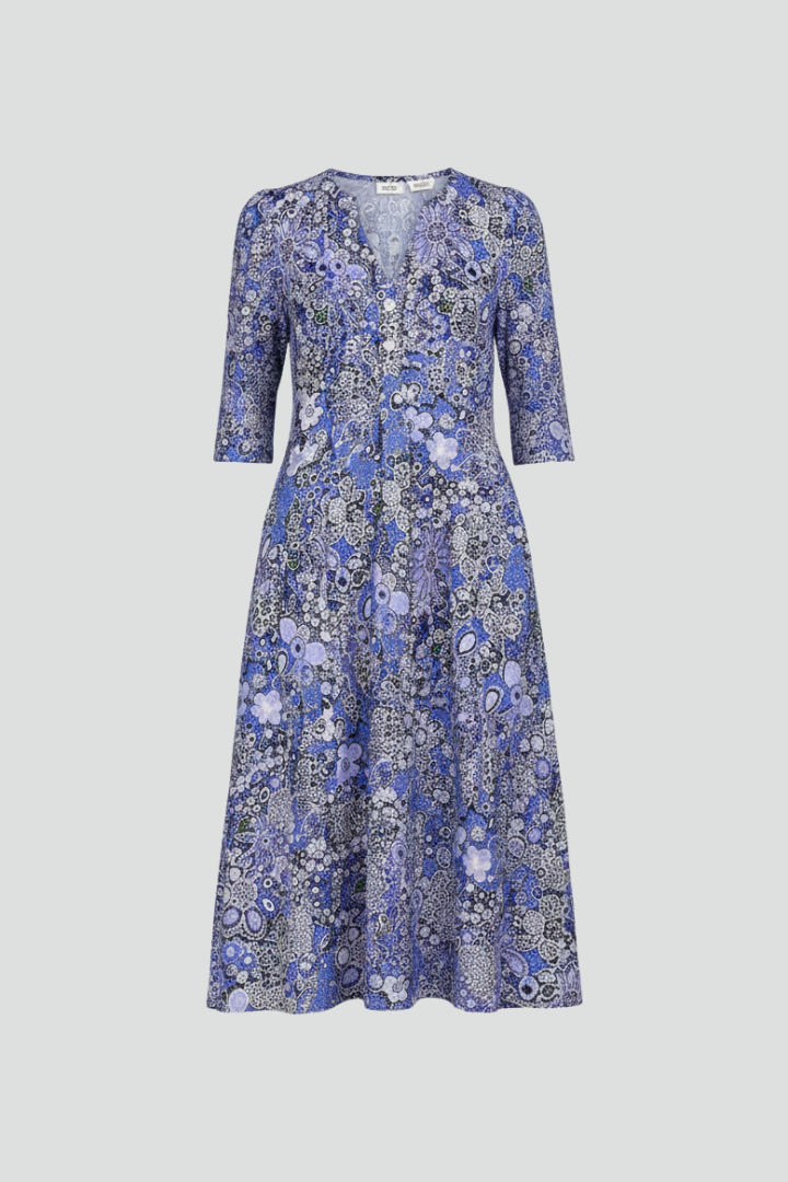 Vivienne Sinclair | Floral Midi Dress For Women