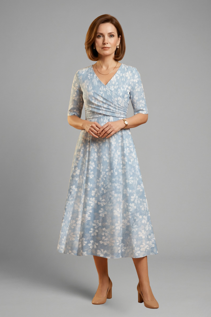 Amelia Kensington | Floral Midi Dress For Women