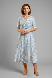 Amelia Kensington | Floral Midi Dress For Women