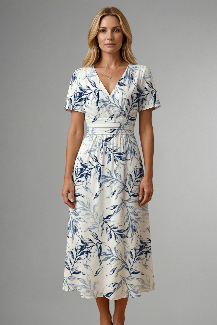 Camille Dubois | Floral Midi Dress For Women