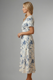 Camille Dubois | Floral Midi Dress For Women