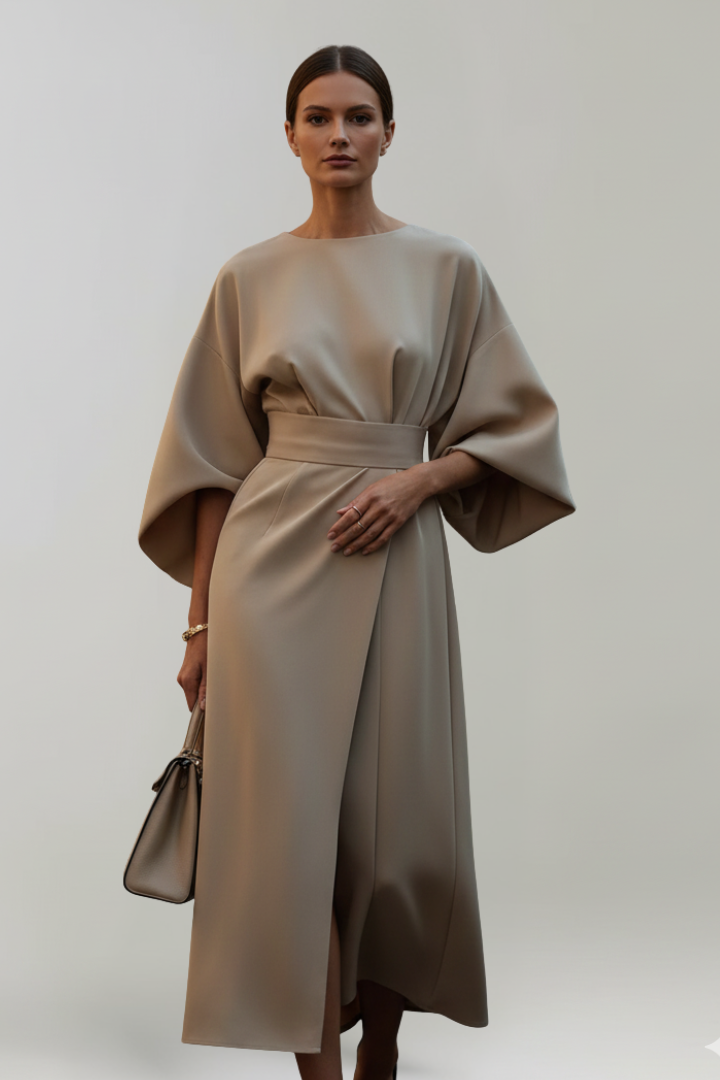 Vivienne Laurent | Elegant Midi Dress For Women