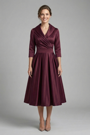 Victoria Ashford | Elegant Midi Dress For Women