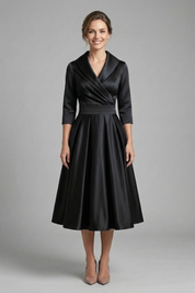 Victoria Ashford | Elegant Midi Dress For Women