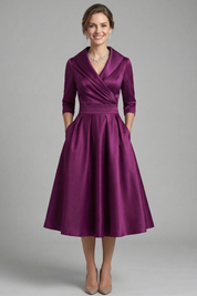 Victoria Ashford | Elegant Midi Dress For Women