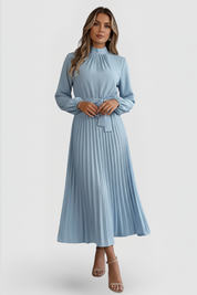 Celeste Beaumont | Pleated Maxi Dress For Women