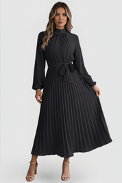 Celeste Beaumont | Pleated Maxi Dress For Women