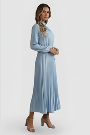 Celeste Beaumont | Pleated Maxi Dress For Women