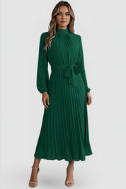 Celeste Beaumont | Pleated Maxi Dress For Women