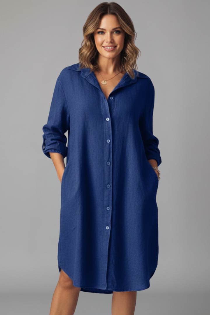 Harper Collins | Casual Shirt Dress For Women