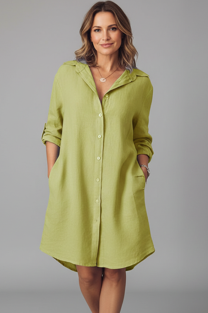 Harper Collins | Casual Shirt Dress For Women
