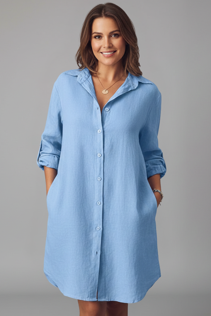 Harper Collins | Casual Shirt Dress For Women
