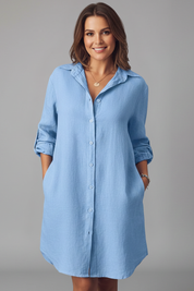 Harper Collins | Casual Shirt Dress For Women